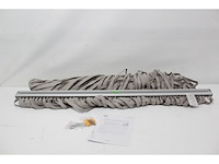 Livn deurgordijn tape grijs 100x230 cm - afbeelding 5 van  6