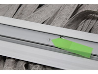 Livn deurgordijn tape grijs 100x230 cm - afbeelding 6 van  6