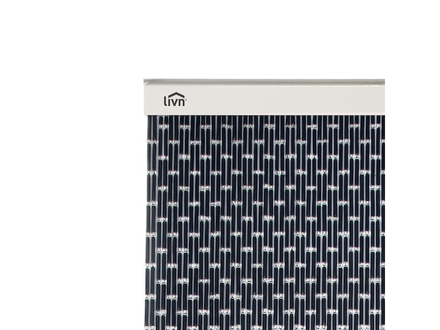 Livn deurgordijn tube antraciet 100x230 cm - afbeelding 1 van  4