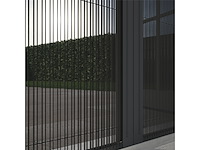 Livn plissehordeur excellent antraciet 96x224 cm - afbeelding 4 van  6