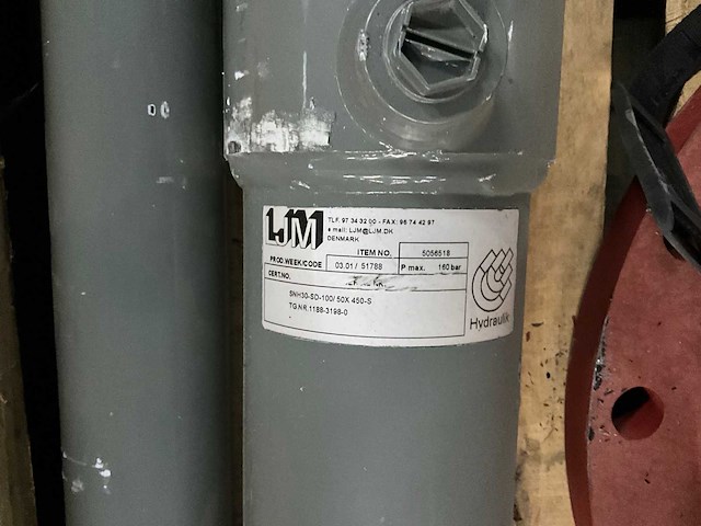 Ljm hydraulik hydraulische cilinder - afbeelding 4 van  5