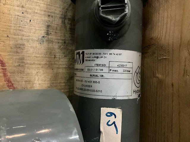 Ljm hydraulik hydraulische cilinder - afbeelding 5 van  5