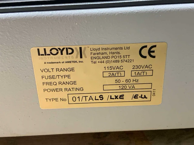 Lloyd instruments ta plus texture analyser - afbeelding 5 van  5