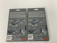 Lmp - 8-port usb-c mini dock 4k (2x) - afbeelding 2 van  2