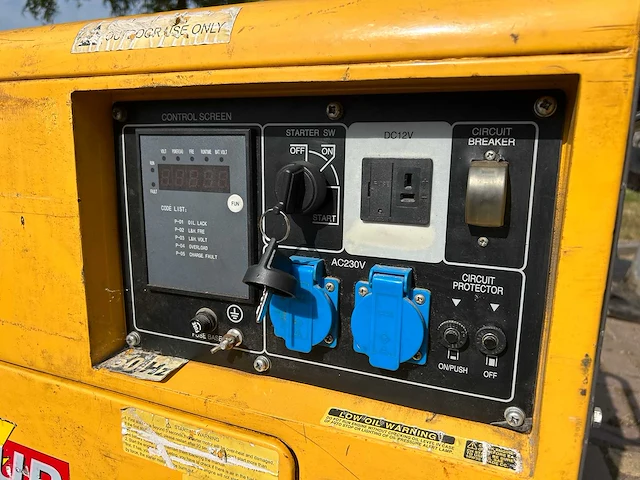 Loadup 75050 diesel stroomgenerator - afbeelding 5 van  8