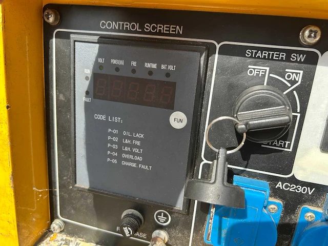 Loadup 75050 diesel stroomgenerator - afbeelding 7 van  8