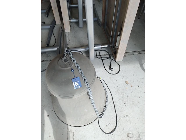 (locatie almere) 6x industriële hanglamp - afbeelding 4 van  10