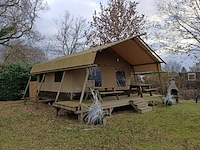 ( locatie appingedam ) compleet ingerichte safaritent / glampingtent