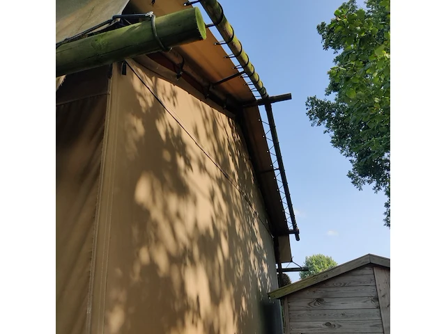( locatie appingedam ) compleet ingerichte safaritent / glampingtent - afbeelding 21 van  87
