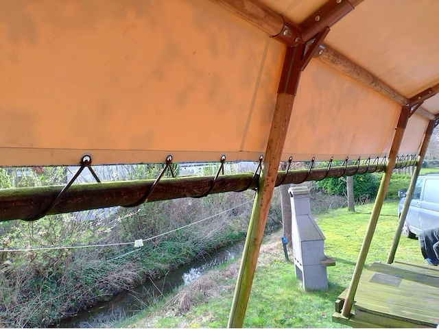 ( locatie appingedam ) compleet ingerichte safaritent / glampingtent - afbeelding 62 van  87