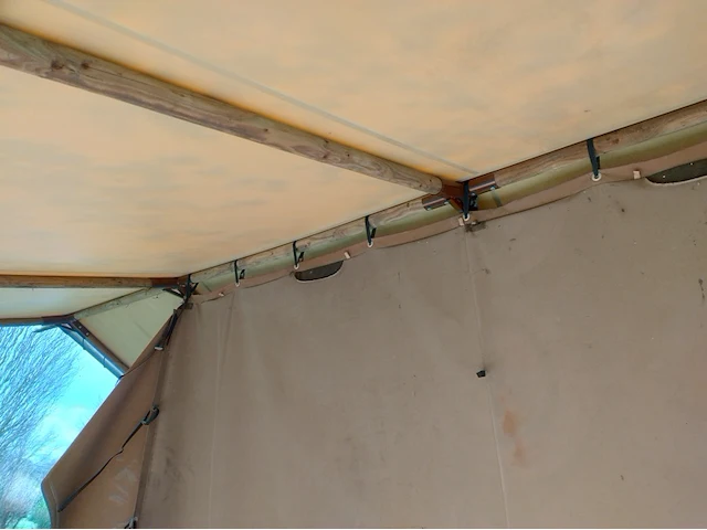 ( locatie appingedam ) compleet ingerichte safaritent / glampingtent - afbeelding 63 van  87