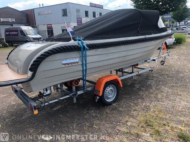( locatie assen) tender sloep dreamliner 560 inclusief trailer en 10 pk honda motor, bouwjaar 2022 - afbeelding 26 van  31