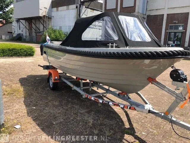 ( locatie assen) tender sloep dreamliner 560 inclusief trailer en 10 pk honda motor, bouwjaar 2022 - afbeelding 27 van  31