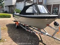 ( locatie assen) tender sloep dreamliner 560 inclusief trailer en 10 pk honda motor, bouwjaar 2022 - afbeelding 27 van  31