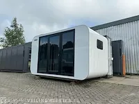 ( locatie barneveld ) studio tiny house stahlworks, 4m-wit-a, bouwjaar 2024 - afbeelding 1 van  16