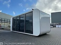 ( locatie barneveld ) studio tiny house stahlworks, 6m-wit-b, bouwjaar 2024 - afbeelding 1 van  6