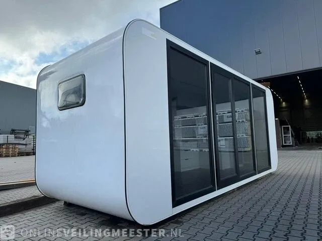 ( locatie barneveld ) studio tiny house stahlworks, 6m-wit-b, bouwjaar 2024 - afbeelding 2 van  6