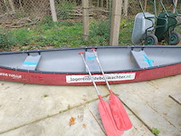 (locatie "de schotsman" zeeland) kano, apache, 16, incl. 2x peddel - afbeelding 1 van  9