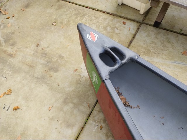 (locatie "de schotsman" zeeland) kano, apache, 16, incl. 2x peddel - afbeelding 4 van  9