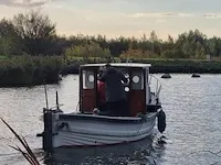 ( locatie dokkumer nieuwe zijlen ) unieke franse vissersboot / -kotter, frans visserboot - afbeelding 2 van  10