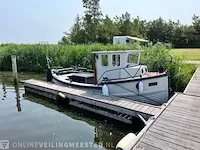 ( locatie dokkumer nieuwe zijlen ) unieke franse vissersboot / -kotter, frans visserboot - afbeelding 1 van  10