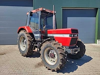 ( locatie froombosch ) trekker, case international , 845xl, rood, 1987