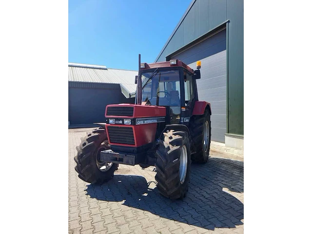 ( locatie froombosch ) trekker, case international , 845xl, rood, 1987 - afbeelding 5 van  11