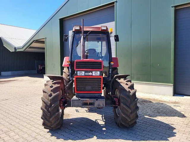 ( locatie froombosch ) trekker, case international , 845xl, rood, 1987 - afbeelding 6 van  11