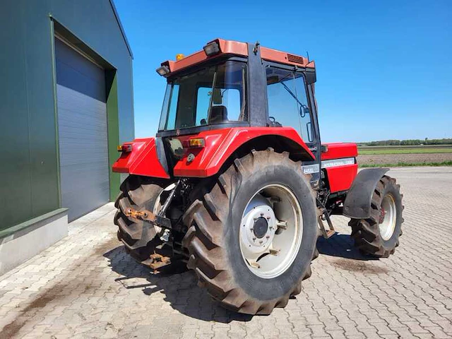 ( locatie froombosch ) trekker, case international , 845xl, rood, 1987 - afbeelding 7 van  11
