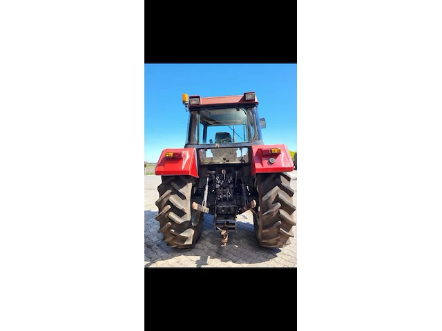 ( locatie froombosch ) trekker, case international , 845xl, rood, 1987 - afbeelding 8 van  11