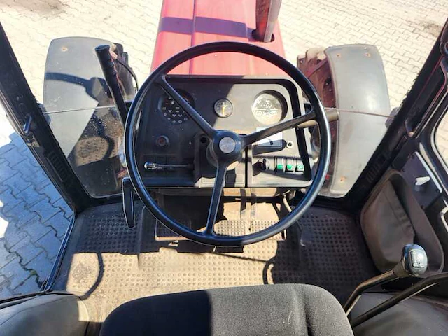 ( locatie froombosch ) trekker, case international , 845xl, rood, 1987 - afbeelding 11 van  11