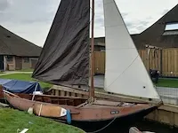( locatie giethoorn)zeepunter met yamaha buitenboordmotor punterwerf wildeboer , ds 13, bouwjaar nb - afbeelding 1 van  12