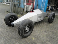 (locatie gorredijk) classic race car eigenbouw, vintage beach racer / bellytank racer, bouwjaar 2017