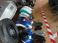 (locatie gorredijk) verzameling diverse onderdelen harley davidson - afbeelding 1 van  5