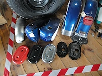 (locatie gorredijk) verzameling diverse onderdelen harley davidson - afbeelding 2 van  5