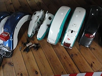 (locatie gorredijk) verzameling diverse onderdelen harley davidson - afbeelding 3 van  5