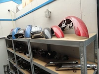 (locatie gorredijk) verzameling onderdelen harley davidson, divers - afbeelding 5 van  6