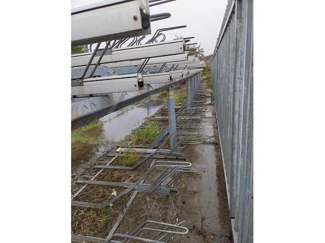 (locatie heemskerk) partij dubbele fietsenrekken - etagerekken - fietsetagerekken velopa - afbeelding 2 van  10