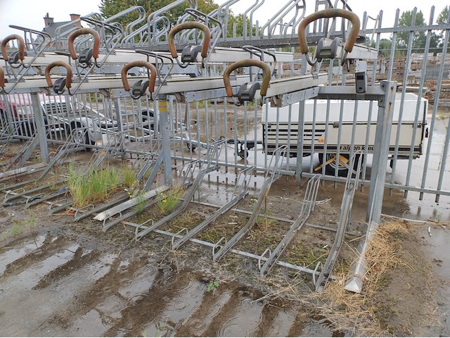 (locatie heemskerk) partij dubbele fietsenrekken - etagerekken - fietsetagerekken velopa - afbeelding 3 van  10