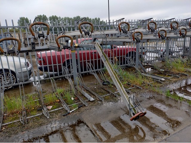 (locatie heemskerk) partij dubbele fietsenrekken - etagerekken - fietsetagerekken velopa - afbeelding 8 van  10