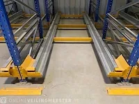 (locatie neede) grote partij magazijnstelling stelling jungheinrich, shuttle stelling, blauw - afbeelding 8 van  14