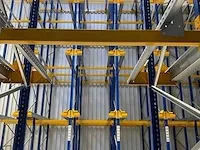 (locatie neede) grote partij magazijnstelling stelling jungheinrich, shuttle stelling, blauw - afbeelding 9 van  14