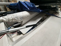 ( locatie sneek ) 2x splash zeilboot inclusief trolleys en wegtrailer, blauw - afbeelding 4 van  22