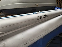 ( locatie sneek ) 2x splash zeilboot inclusief trolleys en wegtrailer, blauw - afbeelding 15 van  22