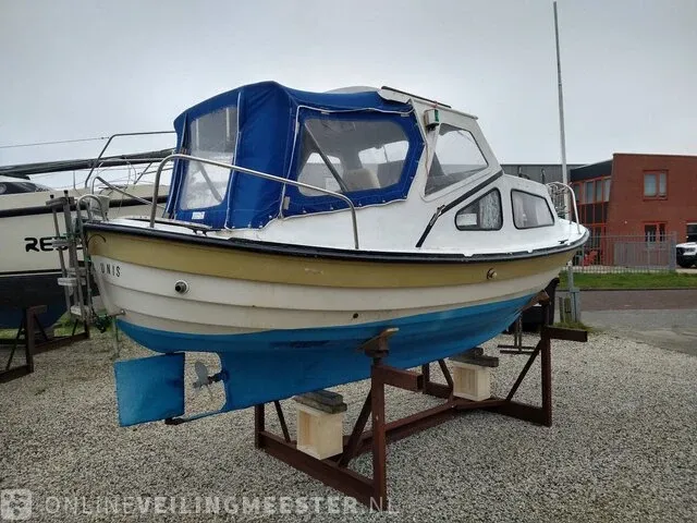 (locatie sneek) albatros 20 spitsgatter, wit, bouwjaar ca 1985 - afbeelding 8 van  14
