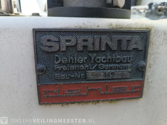 (locatie sneek) kajuitzeilboot met totasu sailpro 6pk 4 takt buitenboordmotor dehler, sprinta 70, wit, bouwjaar 1978 - afbeelding 30 van  36