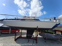 (locatie sneek) kajuitzeilboot met totasu sailpro 6pk 4 takt buitenboordmotor dehler, sprinta 70, wit, bouwjaar 1978 - afbeelding 23 van  36