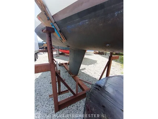 (locatie sneek) kajuitzeilboot met totasu sailpro 6pk 4 takt buitenboordmotor dehler, sprinta 70, wit, bouwjaar 1978 - afbeelding 33 van  36