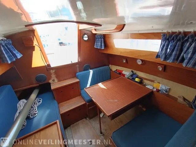 ( locatie sneek )kajuitzeiljacht rebell seaskip ii, wit, bouwjaar ca 1988 - afbeelding 6 van  33