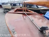 (locatie sneek) open zeilboot flytour, wit, bouwjaar ca 1980 - afbeelding 3 van  11